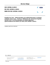 NBN EN ISO 20596-2:2022