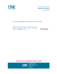 UNE-EN 10283:2019