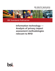 PD CEN/TR 16674:2014