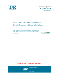 UNE 80303-1:2017
