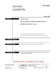 UNE 16592:2000 (R2010)
