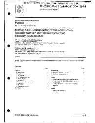 BS 2782-7 Method 730A:1979