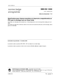 NBN EN 13280:2001