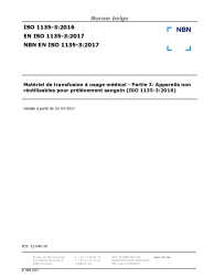 NBN EN ISO 1135-3:2017