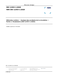 NBN ISO 12353-1:2020