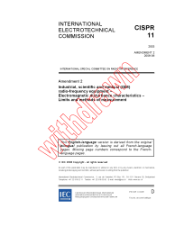CISPR 11:2003/AMD2:2006