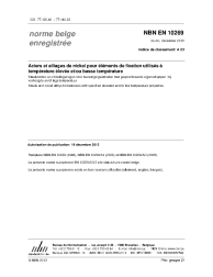 NBN EN 10269:2013