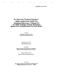 IEEE C37.011:1979 (R1988)