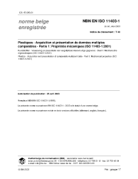 NBN EN ISO 11403-1:2003