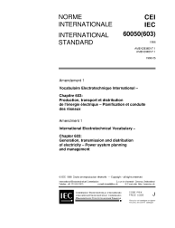 IEC 60050-603:1986/AMD1:1998