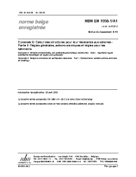 NBN EN 1998-1/A1:2013