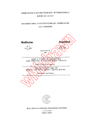 IEC 60064:1987/AMD1:1988
