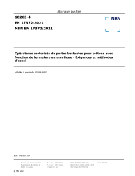 NBN EN 17372:2021