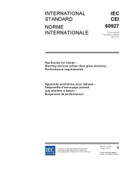 IEC 60927:2007