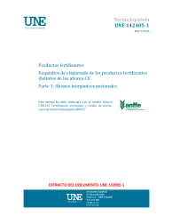 UNE 142405-1:2020