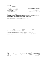 NBN EN ISO 10248:1999