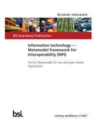BS ISO/IEC 19763-8:2015
