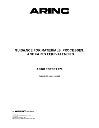 ARINC Report 670:2005