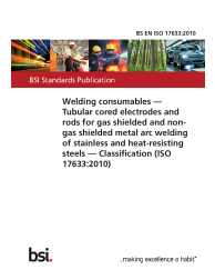 BS EN ISO 17633:2010