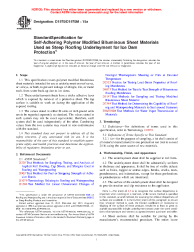 ASTM D1970/D1970M-15a