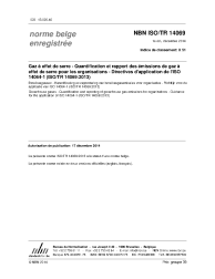 NBN ISO/TR 14069:2014