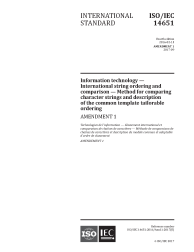 ISO/IEC 14651:2016/AMD1:2017