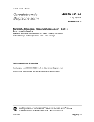 NBN EN 15016-4:2006