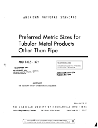 ASME B32.5-2004 (R2004-E1977) - ERR