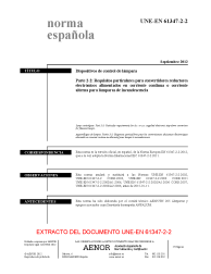 UNE-EN 61347-2-2:2012