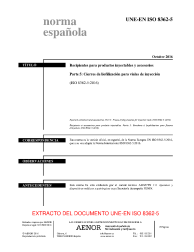 UNE-EN ISO 8362-5:2016