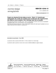 NBN EN 10246-10:2000
