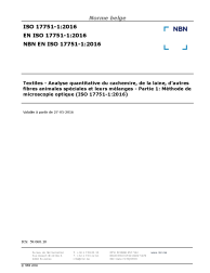 NBN EN ISO 17751-1:2016