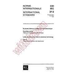 IEC 60027-2:1972