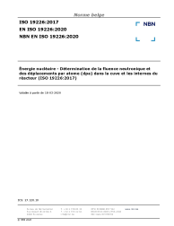NBN EN ISO 19226:2020
