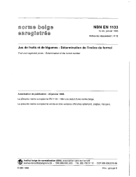 NBN EN 1133:1995