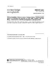 NBN EN 2264:1996