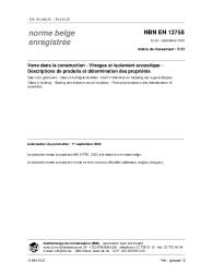 NBN EN 12758:2002