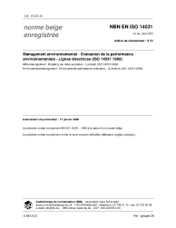 NBN EN ISO 14031:2000