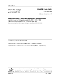 NBN EN ISO 15481:1999