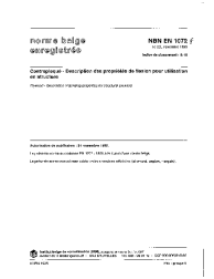 NBN EN 1072:1995