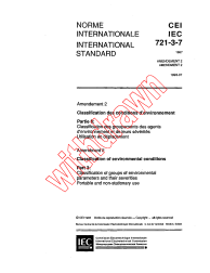 IEC 60721-3-7:1987/AMD2:1993