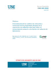 UNE-ISO 4582:2021