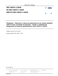NBN EN ISO 24023-1:2020
