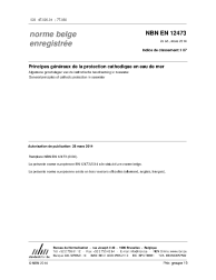 NBN EN 12473:2014
