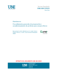 UNE-ISO 23529:2020 (R2021)