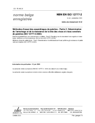 NBN EN ISO 12777-2:2000