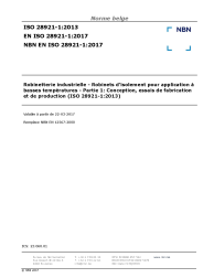 NBN EN ISO 28921-1:2017