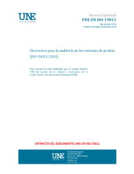 UNE-EN ISO 19011:2018
