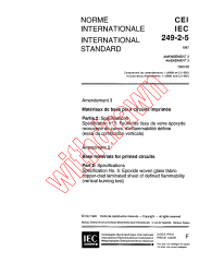 IEC 60249-2-5:1987/AMD3:1993