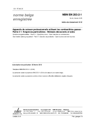 NBN EN 203-2-1:2015